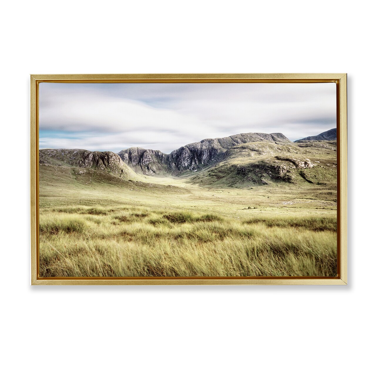 Stupell Industries Irish Countryside Hills Floating Frame, design by Andy Amos
